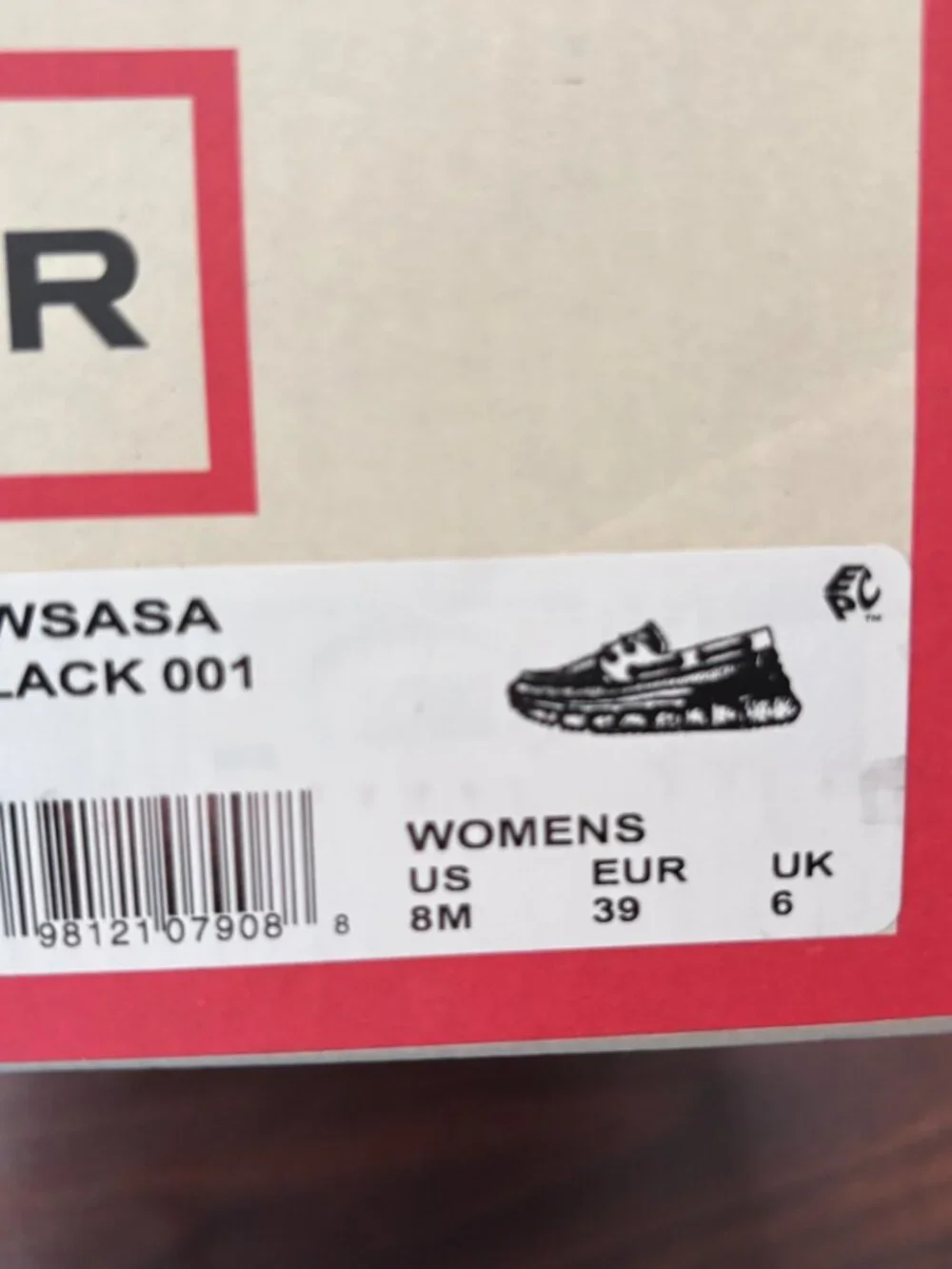 Hunter Women's Sasa Mesh Loafer Boat Shoe Black Red White Coastal Athletic 8